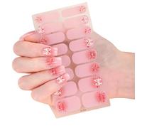 16Pcs Lucky Cartoon Nails Decals Not Need Heat with Protective Layer Safe Chinese New Year Theme Stickers Safe