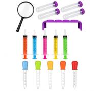 16PCS Making Kit, Creative Play Sessions, Home Science Experiments, Classroom Activities, Include 5 Kinds of Tools