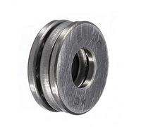 16Pcs Metal Sealed Shielded 3 Parts Roll Axial Ball Thrust Bearing 51100 Ball Bearing