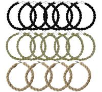 16PCS Military Boot Gaiters Twisters, with Metal Hooks, Secure Fit for Army, Military Boots, Tactical and Outdoor Use by Soldiers, Hikers, Hunters (Black, Green, Khaki)