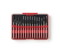 16PCS Mini Precision Screwdriver Set, Mini Screwdriver Set with 16 Size Flathead and Phillips Kit, Small Screwdriver Sets Profession Magnetic Repair Tool for Jewelry,Computer, Eyeglass & Watch Repair