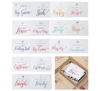 16Pcs Open When Envelopes For College Student, Colorful Envelope, Leaving Home Gift, Open When Letters Kit Long Distance Relationship Gifts, Open When Envelopes for Boyfriend/Girlfriend