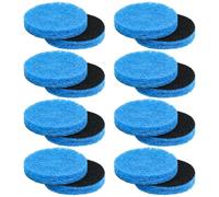 16pcs Power Scrubber Pad Set Compatible with Dremel Versa PC10 Ruby Horsepower Includes 4 Foam, 4 Kitchen, 4 Performance, 4 Microfibre Pads Electric Cleaning Tool Replacement Scouring Pads Accessories