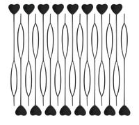 16PCS Quick Topsy Tail Hair Beader Kit - Automatic Bead Loading Tool, Braiding Loop Threader, Ponytail Maker for Girls Kids Hair Styling and Plait Accessories (black)