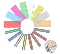 16PCS Reading Tracking Ruler Overlays for Reading Dyslexia Reading Rulers for Dyslexia Bookmark 8 Colors Overlay Dyslexia Reading Overlays Guided Reading Strips Small&Large Models with Horizontal Line