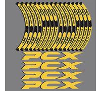 16pcs Reflective Pcx Rim Stickers Wheel Decals Set For Honda Pcx 125 150 160 Pcx125 Pcx150 Pcx160 Decorate (Color : Gold Set)
