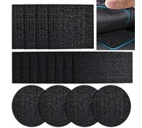 16PCS Rug to Carpet Gripper,Reusable Rug Grippers from Rug to Carpet for Laminate Carpeted Floor,Non Slip Carpet Grippers,Washable Strong Adhesion Carpet Sticky Grips Stair Sofa Cushion Car Liners