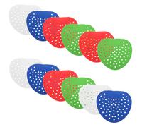 16pcs Scented Urinal Screens for Men Bathroom Plastic Odour Removal | Blocks Large Particles, Multi Functional Design, Restroom Use, Freshens Air, Anti Clog Support