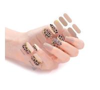 16Pcs Self-Adhesive Wraps Gel Polish Strips Full Wraps Polish Stickers Gel Strips Gel Stickers