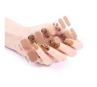 16Pcs Self-Adhesive Wraps Gel Polish Strips Full Wraps Polish Stickers Gel Strips Gel Stickers