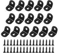 16Pcs Small Angle Brackets, 20 × 20Mm L Brackets, Stainless Steel Corner Bracket