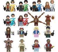 16PCS Stranger Things Assembled Minifigures Set Building Blocks Fit Lego