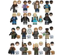16PCS Stranger Things KitJonathan Erica Dustin Fit LEGO Minifigures Blocks Kit
