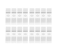 16Pcs Timing Belt Fixing Tooth, Aluminum Alloy Timing Belt Fixing Piece for 3D Printer, 9 x 40mm Oxidation Treated Synchronous Belt Closure with High Heat Resistance