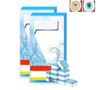 16PCS Toilet Cleaner Tablets , 2025 New Toilet Cleaner - Strong Limescale Remover , Eco-Friendly , Fast-Dissolving for Hard Water (2)