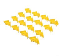 16Pcs Tray Stackers Rack for Harvest Right Freeze Dryer Trays, Plastic Design for Organized Food Tray Stacking and Space Optimization in Home Kitchens (Yellow)