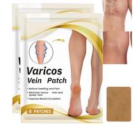 16Pcs VAR/icose Vein/s Patches,Leg Ve/in Soothing Repair Plaster Patch,Sp/ider Veins Removal for Legs Treatment Patch,Relief Pain Leg Skin Body Care,Gentle On Skin,Fast-Absorbing Gentle Skin Care
