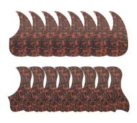 16Pcs Yootones Acoustic Guitar Pickguard Self Adhesive Hummingbird-Shaped & Water-Shaped Compatible with 40 Inch 41 Inch Acoustic Guitar
