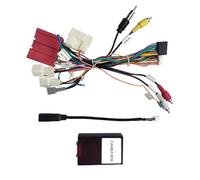 16pin Car Stereo Radio Power Retrofit Harness Wiring Cable Adapter fit for Mazda 6 Atenza CX-5 2012-2016 Support Factory Bose Amplifier Steering Wheel Control