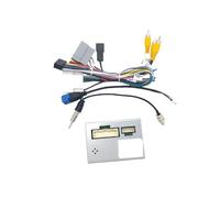 16Pin Car Stereo Wire Harness Adapter Decoder Compatible for Dodge Journey Compatible for Fiat Freemont Leap Android Power Cable With Canbus Box