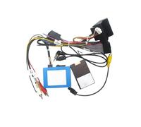 16PIN Car Stereo Wiring Harness Adapter CAN Bus Optical Fiber Decoder Box Compatible For VW TOUREG 2011-2017