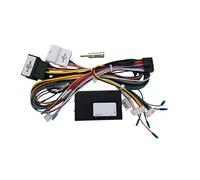 16Pin Car Wiring Harness Adapter Canbus Box Decoder Compatible For Renault Megane 2 2004-2007/Clio 3 2005-2014 Android Power Cable LNF1.10