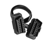 16Pin Male to Female Extension Cable ABS Extension Cable Wire for Enhances Vehicle Diagnostics and Easy Access Car Diagnostic Tool