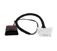 16pin OBD-II Guard Port Cable Compatible with FORD FOCUS, FIESTA, TRANSIT J1962 Conversion Line And OBD2 Connector Extension Adapter Cable Anti-Theft with lock 50cm