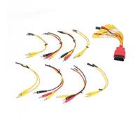 16pin OBD2 Male ector Diagno Cable Adaptor, OBD2 A with 20pcs Exten Cable, fo, ABS ug and Play for All Automotive OBD2 Protocols