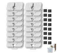 16Psc Cat Water Fountain Filters, Compatible with PETLIBRO Dockstream Cats Water Fountain PLWF005, PLWF105, PLWF115, Cat-Water Filter Replacement