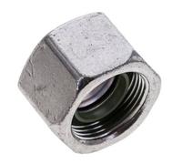 16S (M24x1.5) Steel Functional Nut NBR