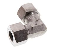 16S Stainless steel 90 deg Elbow Cutting ring 400 Bar DIN 2353