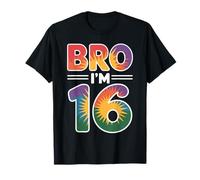 16th Birthday Boy Bro I’m 16 Year Old Kids 16th Bday T-Shirt