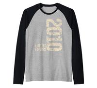 16th Birthday Boy Girl 16 Years 2010 Gift Funny Raglan Baseball Tee