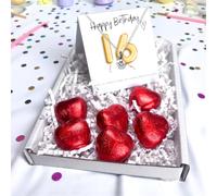 16th Birthday Cubic Zirconia Necklace & Gold Balloons Mini Hamper