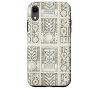 16th Century Architectural Illustrations Case for iPhone XR