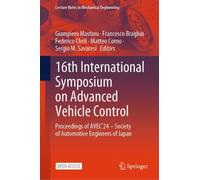 16th International Symposium on Advanced Vehicle Control : Proceedings of AVEC’24 - Society of Automotive Engineers of Japan
