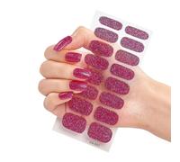 16Tips/sheet Full Stickers Adhesive Art Decorations Manicure Environmental for Women