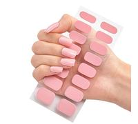 16tips/Sheet Full Wraps Polish Strips Stickers Self-Adhesive Stickers Decal For Women Girls Art