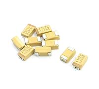 16V 100uF 6032 Type C AVX Chip SMD Tantalum Capacitor 6mmx3.2mmx2.6mm 10 PCS(16V 100uF 6032 Typ C AVX-Chip-SMD-Tantalkondensator 6 mm x 3,2 mm x 2,6 mm 10 PCS Components Component