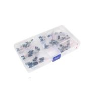 16V 25V 50V Aluminum Electrolytic Capacitor Assortment Kit set box, 1uF~470uF diy electronics capacitors kit 12 values*10pcs