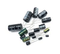 16V4700UF volume 13x25mm Aluminum electrolytic capacitors 4700uf16v 16v4700mf 4700mf16v 16Volt 4700MFD 6800uf 10000uf IDGTTLDF(16v47uf 4x7 100pcs)