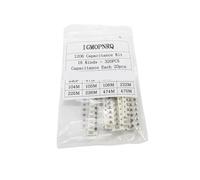 16values*20pcs=320pcs 1206 SMD Capacitor assorted kit 10pF~22uF component diy samples kit