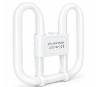 16W 2-Pin GR8 Compact Fluorescent Lamp, Warm White 3500K CFL Light Bulb