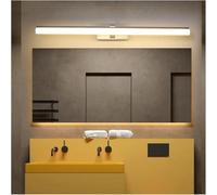 16W/24W Modern Anti-Fog Waterproof LED Bathroom Mirror Light with Acrylic, Silver Coffee Indoor Lighting Sconce
