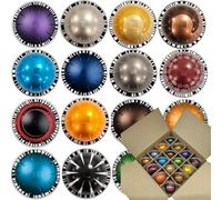 16x Coffee Capsules Pod for Vertuo Machines | Taster Set with Biscuits, Chocolate, Sugar or Milk in Gift Box (Mixed Blends Selection)