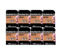 16X Duracell LR44 A76 V13GA 76A (8 Blister Packs of 2 Batteries) 16 Batteries