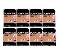 16X Duracell LR54 LR1130 V10GA 189 191 (8 Blister Packs of 2 Batteries) 16 Batteries