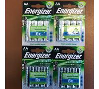 16x Energizer AA Extreme Rechargeable Batteries 2300mAh Pre Charged NiMH LR6
