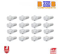16X FEBI 46651 WHEEL BOLTS M12X1.25 17MM CONICAL SEAT PACK OF 16 A4944